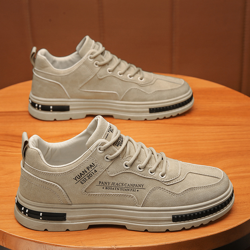 2023 autumn new work shoes men's breathable wild casual trend Korean…