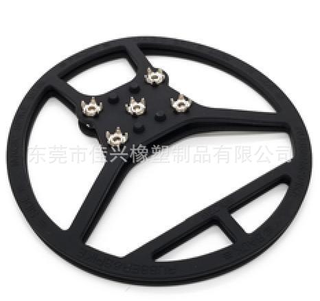 실리콘 5 치아 디스크 얼음 발톱