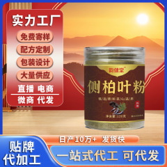 側柏葉洗髪粉 韻健堂 天然ハーブ植物 家庭用日用品 130g 工場直販 受注生産可能