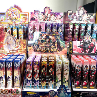 New Anime blind box pen high color value gel pen dimensional game water pen 0.5 black pen high color value blind box wholesale