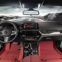 专车定制高端汽车脚垫五座法拉皮双层雪绒丝环保无异味耐脏脚踏垫