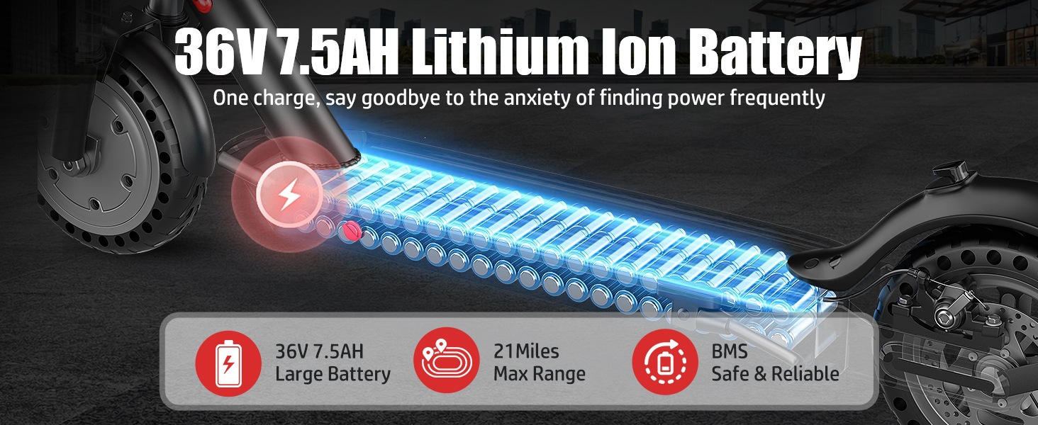 Portable foldable lithium battery electric scooter, two-wheeled lightweight commuter vehicle, popular cross-border electric vehicle