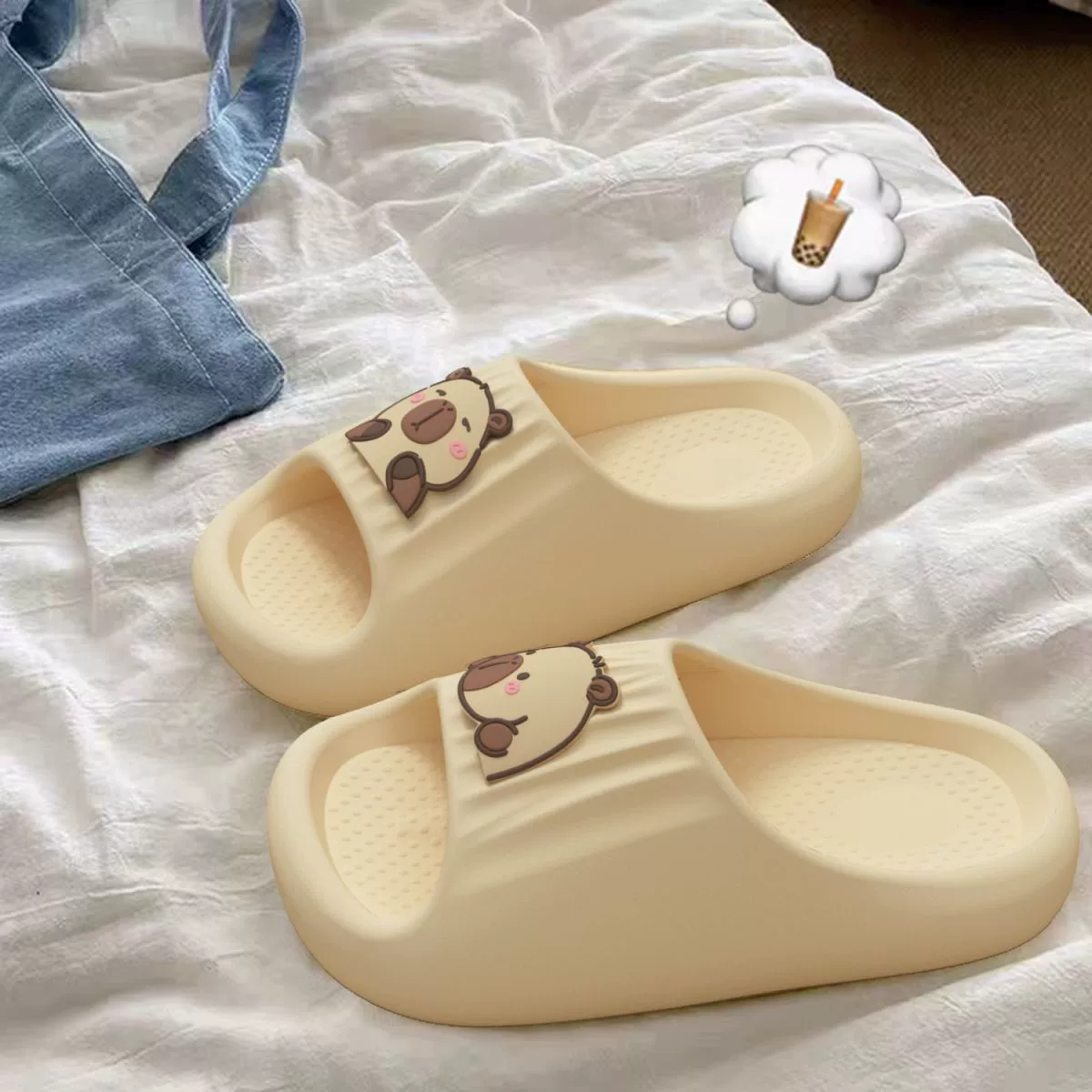 Любимые шлепанцы Capbala EVA для мужчин и женщин весна и лето 2025 новая мода для дома нескользящие мягкие подошвы для пар тапочки