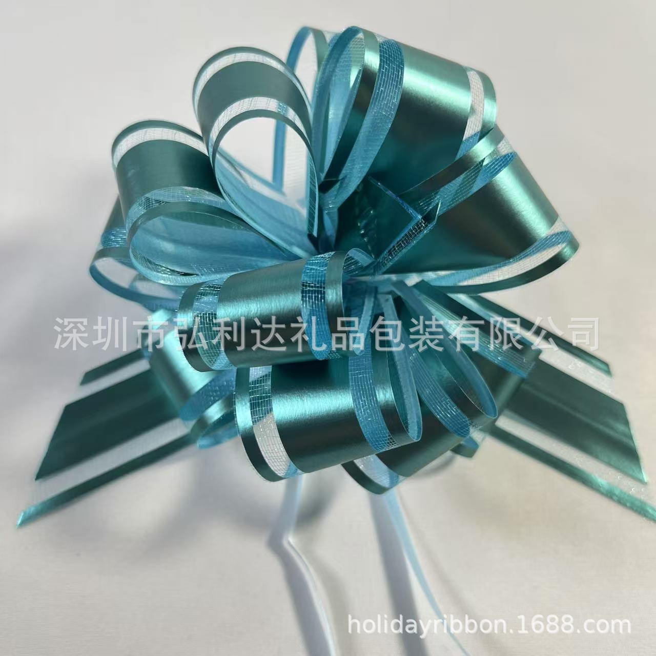 Transfronterizo Amazon 50 nieve brillante tres líneas de flores nuevas flores de ensalada de metal de embalaje de regalos de Navidad