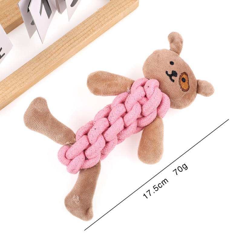 宠物棉绳猫玩具幼犬耐咬磨牙博美小型犬互动狗狗玩具工厂现货批发|undefined
