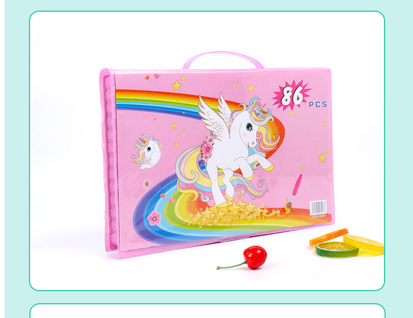 Back-to-School-Schulklassen-Geschenke 86-teiliges Aquarellstift-Set Kinder-Malset Farbstift-Set Geschenkbox Großhandel
