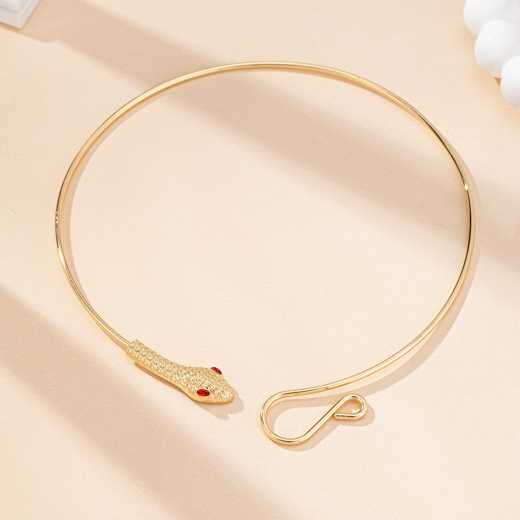 1 Piece Quantity Retro Snake Alloy Choker Wholesale