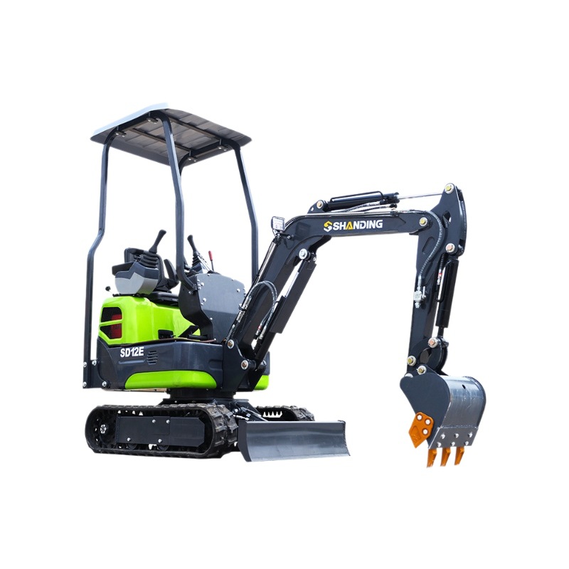 Mini excavadora de 2 toneladas para túneles en sótanos, motor Kubota, excavadora pequeña, mini excavadora Shanding