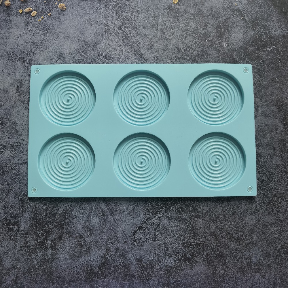 6 mosquitos 272 chocolate molde de silicona pudín molde de postre decoración de pastel de cocina para hornear