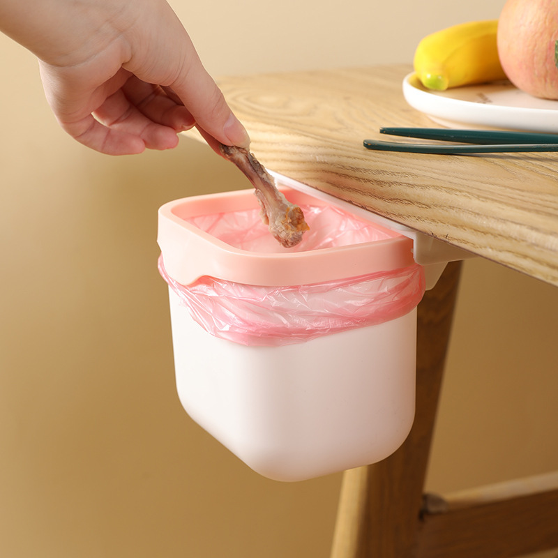 Creative Trash Can Desktop Storage Box Snacks Office Desk Drawer Trash Can Hidden Large Capacity Multi-function