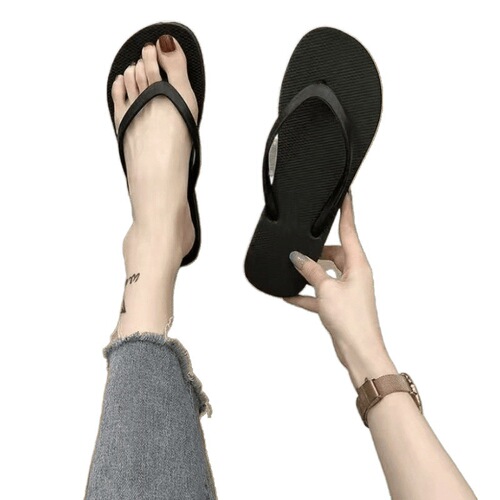 Slip-resistant, odor-proof, summer fashion herringbone sandals for outdoor wear, suitable for men and women, beach-friendly, durable