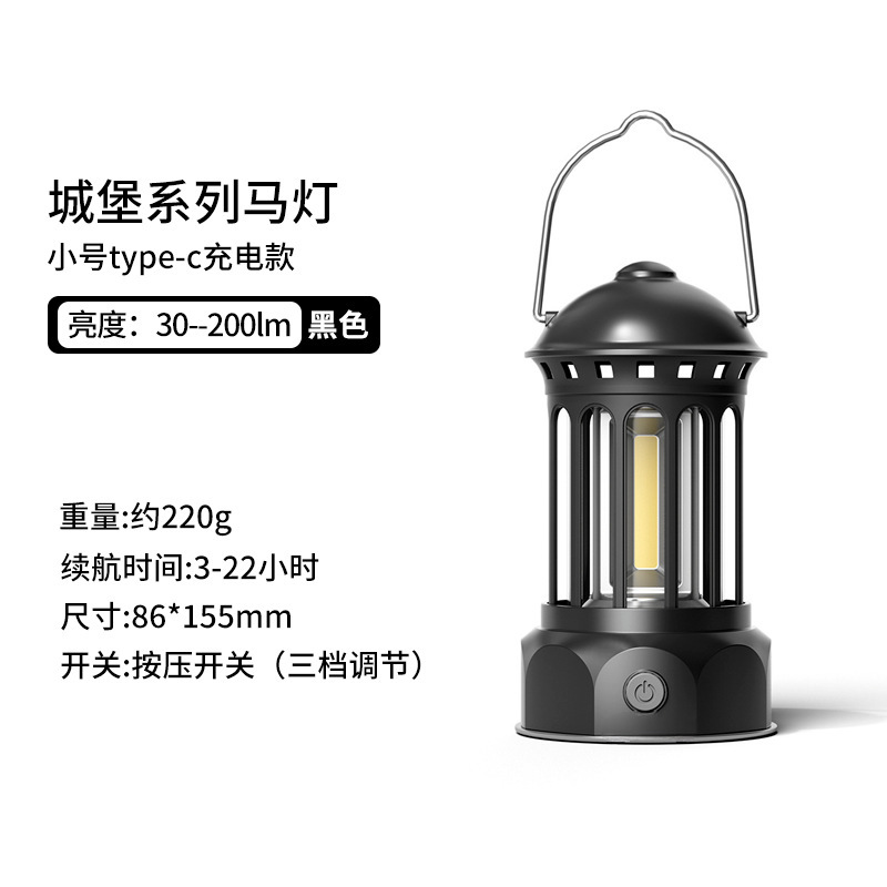 户外露营灯酒吧餐厅氛围灯夜市摆摊灯照明灯户外灯夜灯书桌灯可挂|undefined