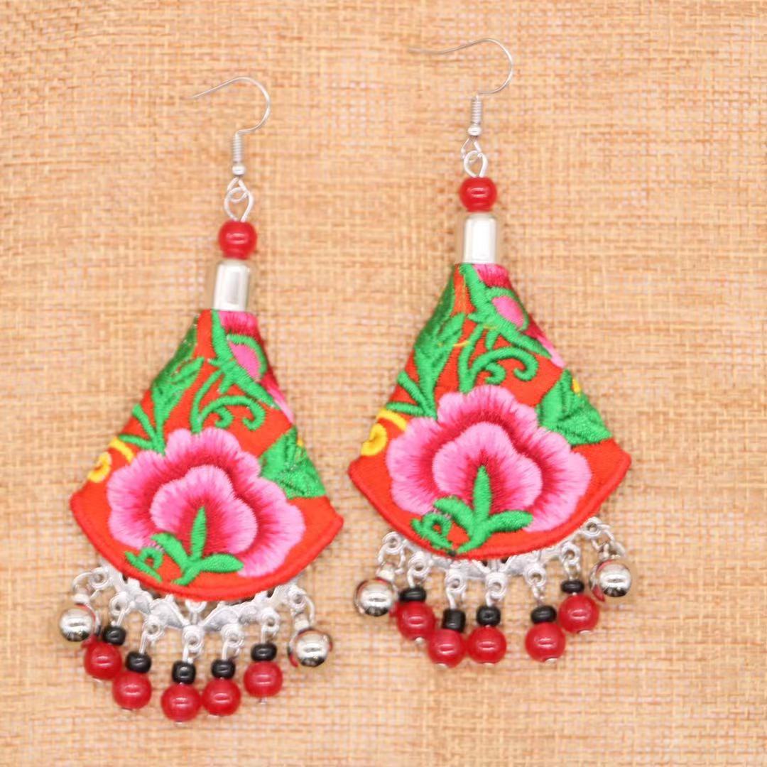 Ethnic earrings from Yunnan province