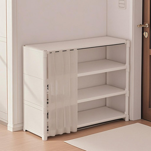 Shoe Rack Dust-Proof Rental House Multi-Layer Entrance Home Shoe Cabinet Storage Rack Dormitory Bedroom Simple Storage Wholesale