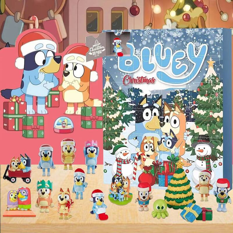 国境を越えたクリスマスミッキーマウスブラインドボックス装飾品家庭庭園24格デザイン家庭人形人形人形人形人形人形人形人形|undefined