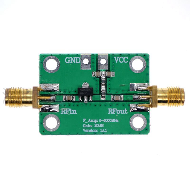 射频 宽带 低噪放 放大器 LNA（5-3500MHz增益：20dB）