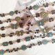 Bohemian Vintage Ethnic Style Handmade Woven Belt Women's All-match Distinctive dress Decoration Butterfly Waist Chain