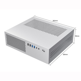 SKTC brand new A10 mini horizontal vertical MATX24 * 24 motherboard small 1U power 7.3lhtpc computer chassis