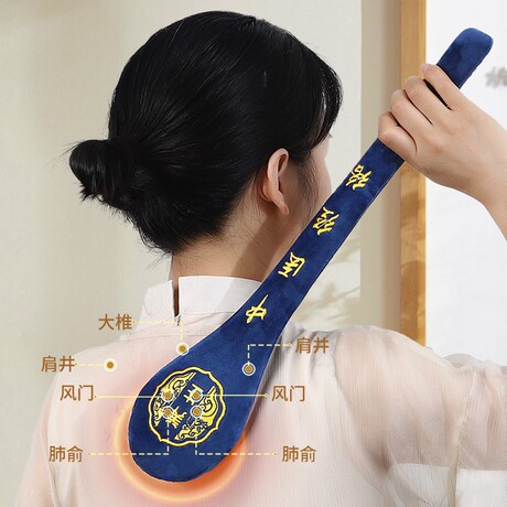 厂家直销批发经络拍养生拍打器经络棒健康中医拍痧板按摩敲打锤背