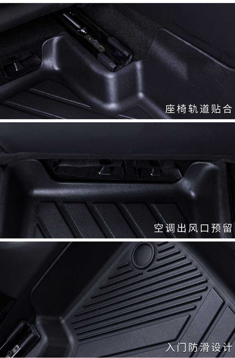 Specially Designed for Honda Accord, Civic, Fit, Lefeng, Haoying, Jade, Spirior, and Crosstour Tpe Car Floor Mats