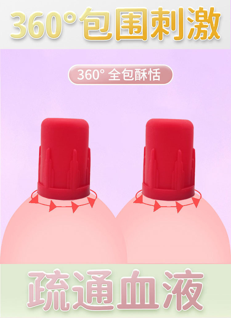 Silicone Nipple Clamps with Vaginal Clamp Training Set for Couples — detail image 7