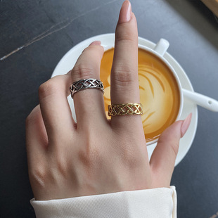 �n�悀���U�վ�����ָ�24K��ɫŮʽ�_�ڿ��{��ָ�h�羳؛Դ���l