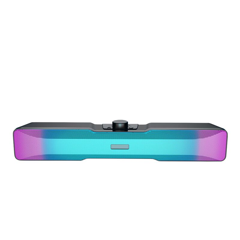 源工場無線bluetoothスピーカー重低音サラウンド音長条カラーランプパソコンデスクトップrgb音響プレゼント|undefined
