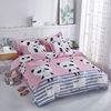 Winter duvet cover for elementary school students, sheet