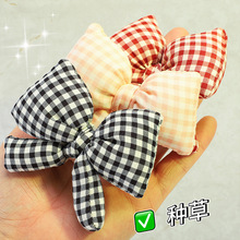 可爱蝴蝶结包包配饰发饰服饰配件布艺胸针小挂件diy装饰辅料别针