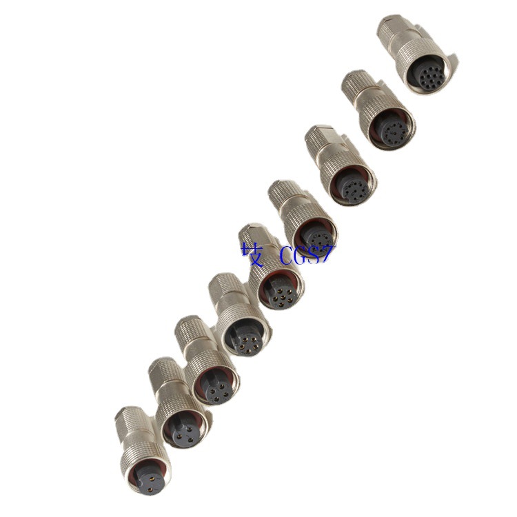 16Gͷ8о12G 12оM12 shield straight female plug