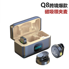 无线领夹麦克风iOS安卓通用户外耳机混响迷你礼品小话筒