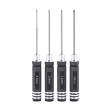 航模工具模型工具螺丝刀模型精密白钢内六角螺丝刀套装