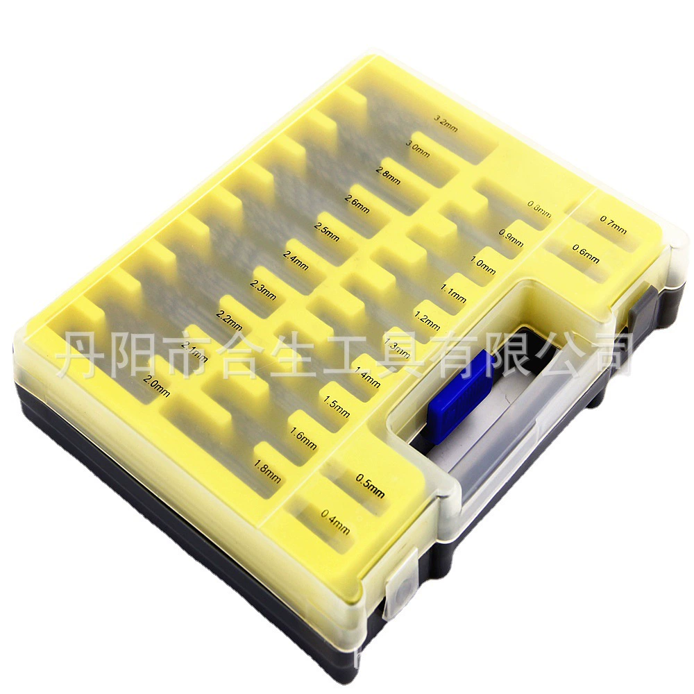 150PC мини-сверло сверло пластиковая коробка 0,4-3,2 мм небольшая коробка сверла миниатюрный открыватель набор оптом