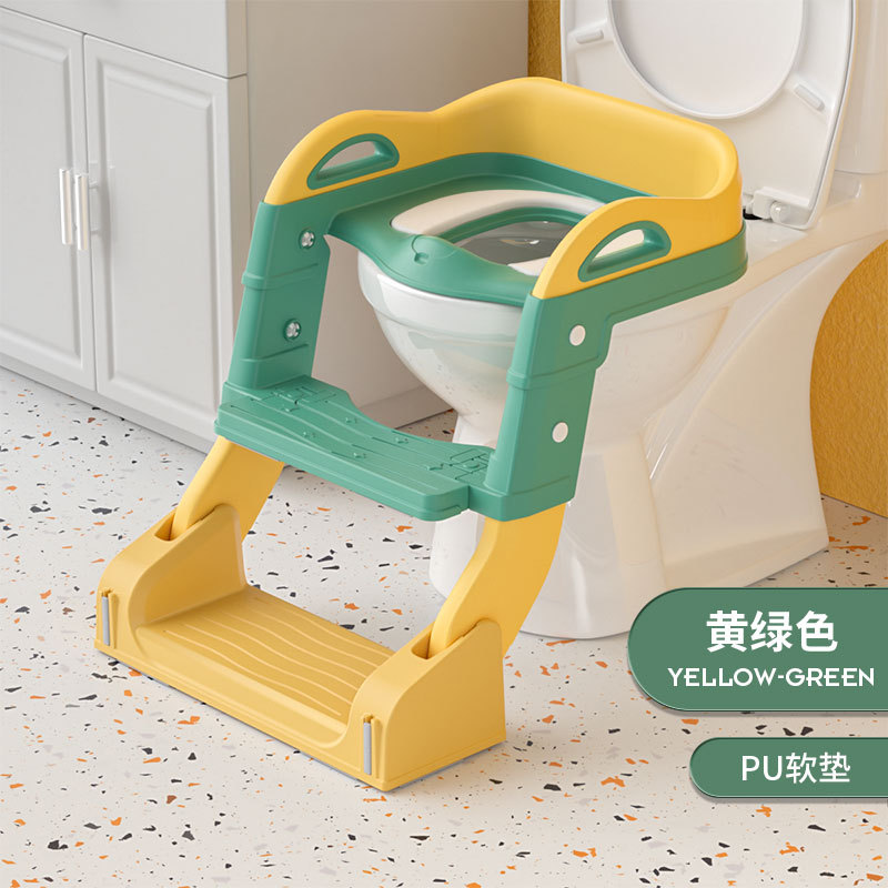 Escalera de baño para niños tres en uno, orinal multifuncional para bebés, inodoro tipo escalera para niños, orinal plegable