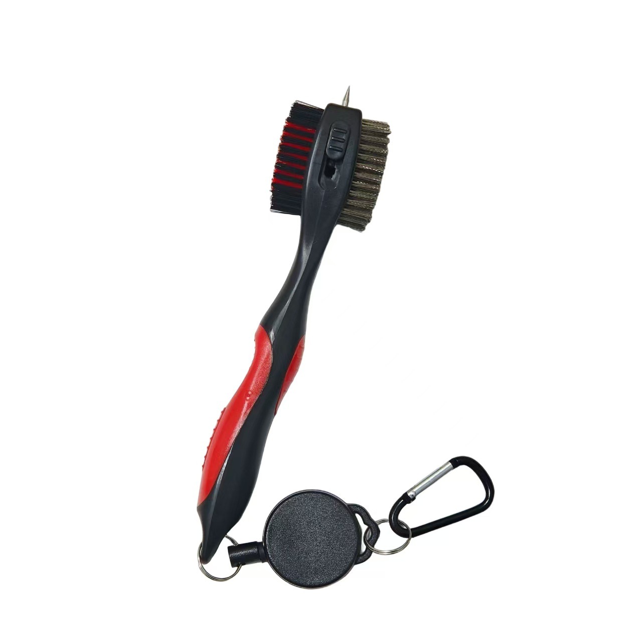 Los fabricantes suministran suministros de golf cepillo de limpieza del Club de Golf cepillo de golf de doble cabeza Herramientas de limpieza del club
