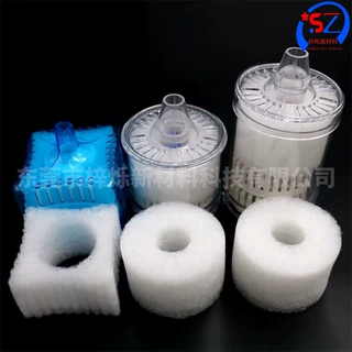 水族箱生化过滤白棉高密度鱼缸海鲜过滤棉 水妖精过滤器替换碳棉