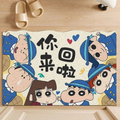 漫画の入口ドアマット除塵玄関マット玄関マット家庭用リビングルーム汚れ防止ドアカーペット