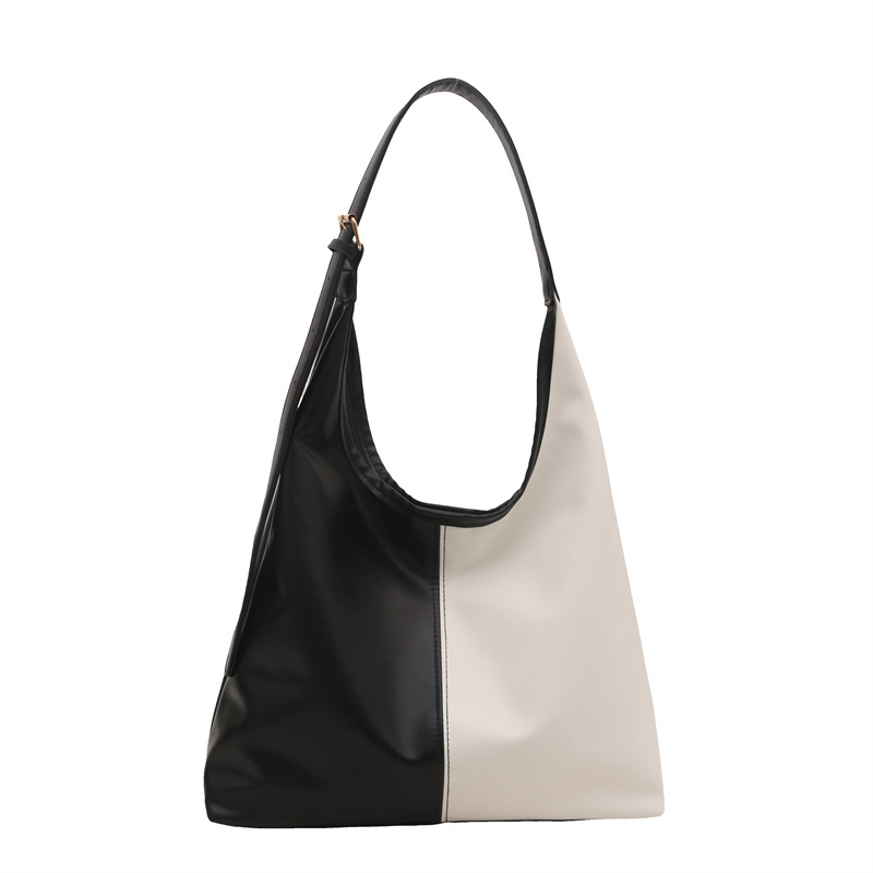 Bolsa de gran capacidad, bolso de mujer transfronterizo 2024 nuevo estilo simple, moda universal, bolso de hombro, bolso de brazo de viaje de color