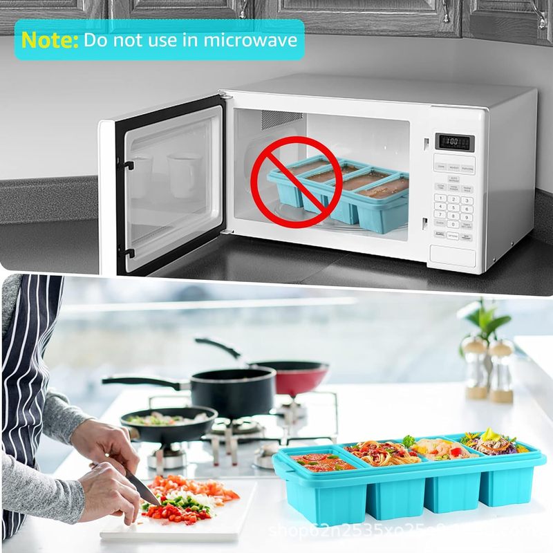 硅胶冰格长条大冰块模具制冰盒商用威士忌创意辅食盒带盖家用方形|undefined