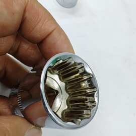 大飞1/2汽修工具12角梅花套筒头8-19-22-27-30-32-34-36接口12.5