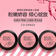 泊泉雅炫亮 胭脂修容粉美妝自然提亮膚色 氣墊腮紅盤彩妝裸妝批發