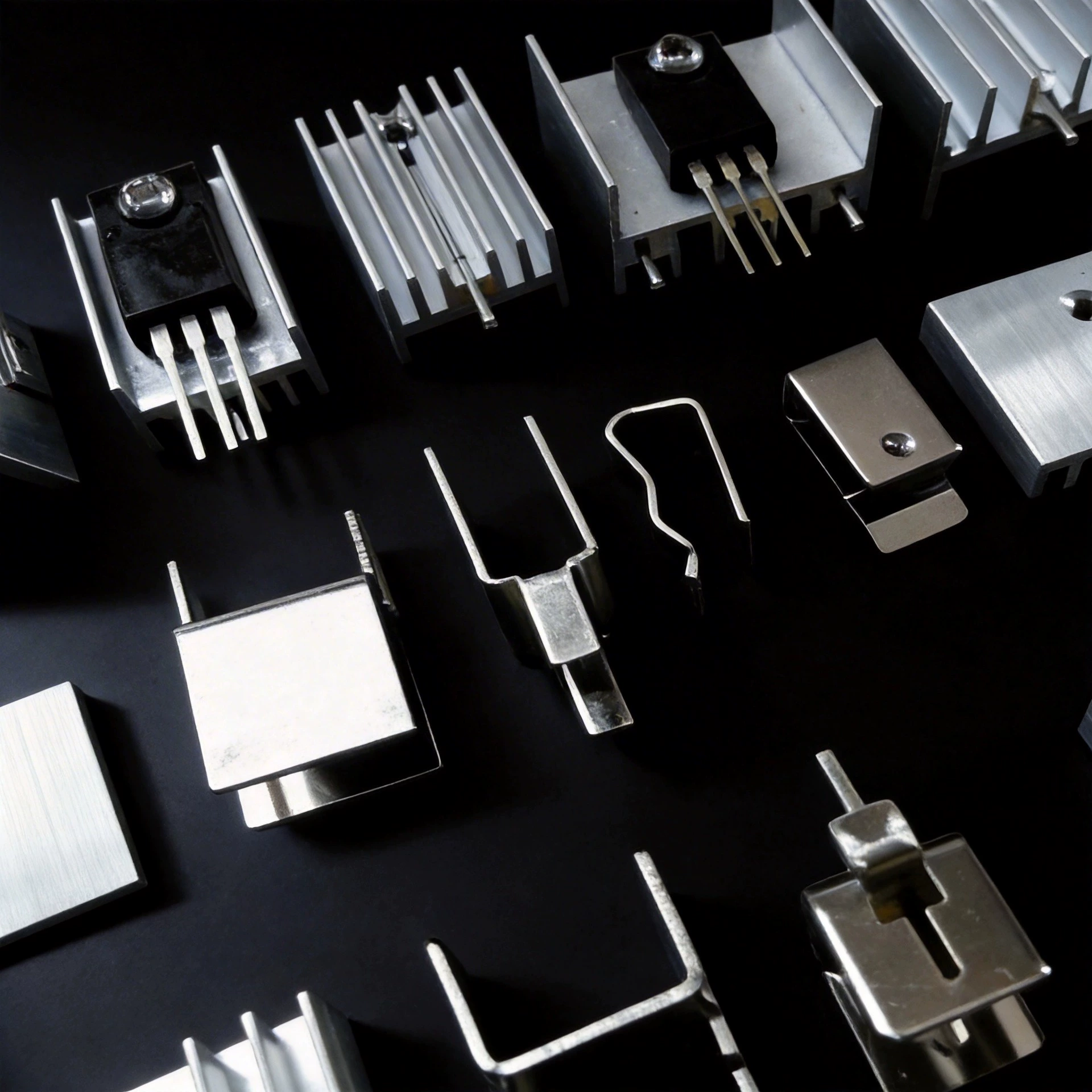 LED power adapters, electronic radiator