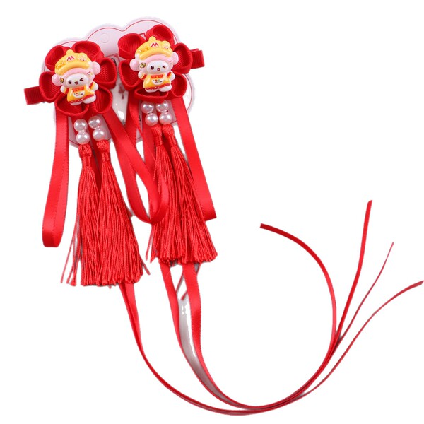 Children's red hair accessory