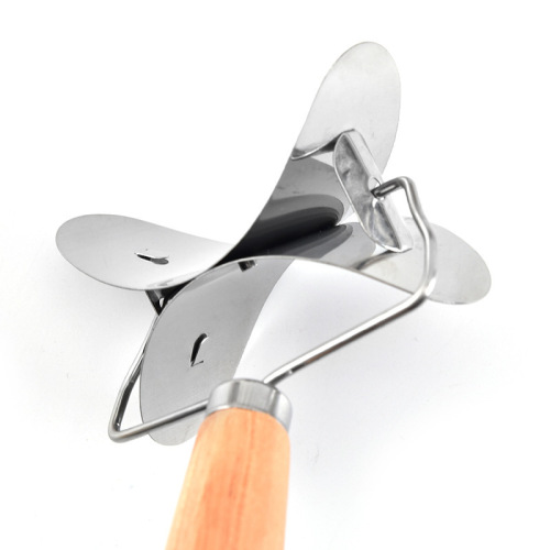 Dumpling cutter, dumpling skin knife, stainless steel dumpling making mold, kitchen cooking dumpling roller knife