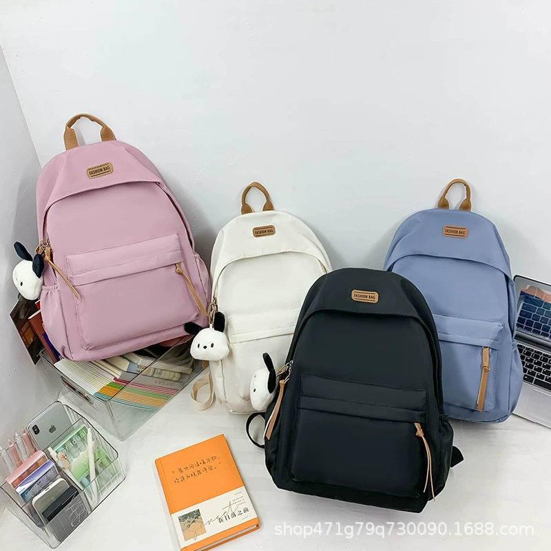Backpack Universal, Japanese-inspired Korean school style for secondary school, lightweight 0.28 kg