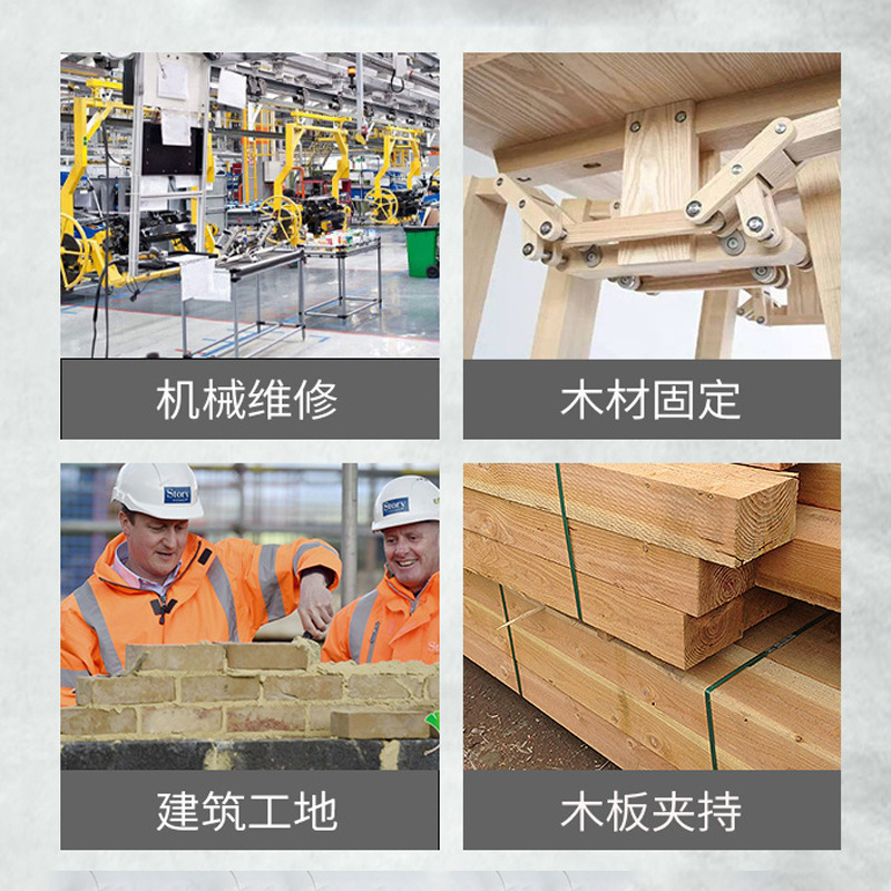 Factory straight hair carpentry clip manual thickened G-clip strong clamp G-clamp heavy woodworking fixture wholesale