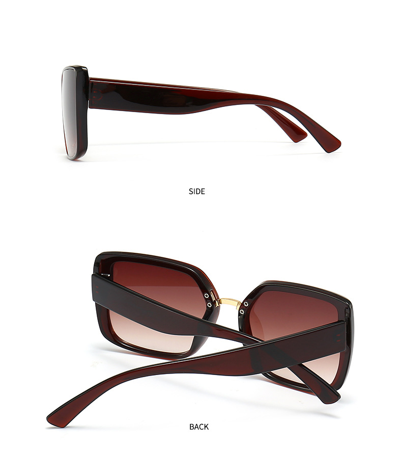 Square Sunglasses For Men Large Frame Retro Modern Style_voghion.com