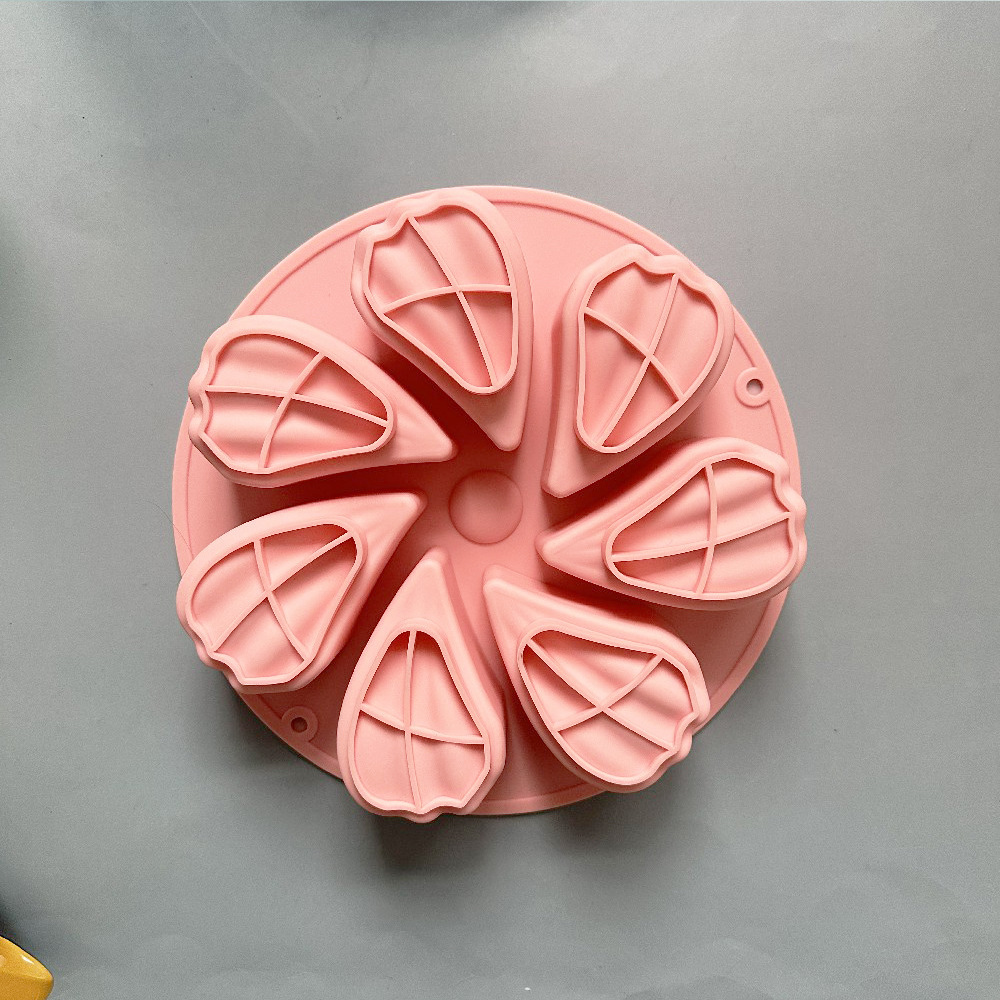 7 pétalos de amor 350 molde de pastel de silicona molde de pastel de gelatina torta molde de pan herramientas de horneado