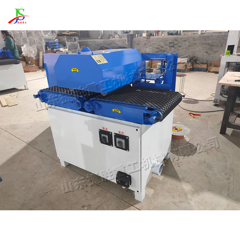 Carpintería automática multi-rebanada vio Abeto de acero verde madera fina rebanadora de madera de escritorio fina tira de madera equipo de corte