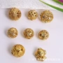 手工保色手链沙金隔珠